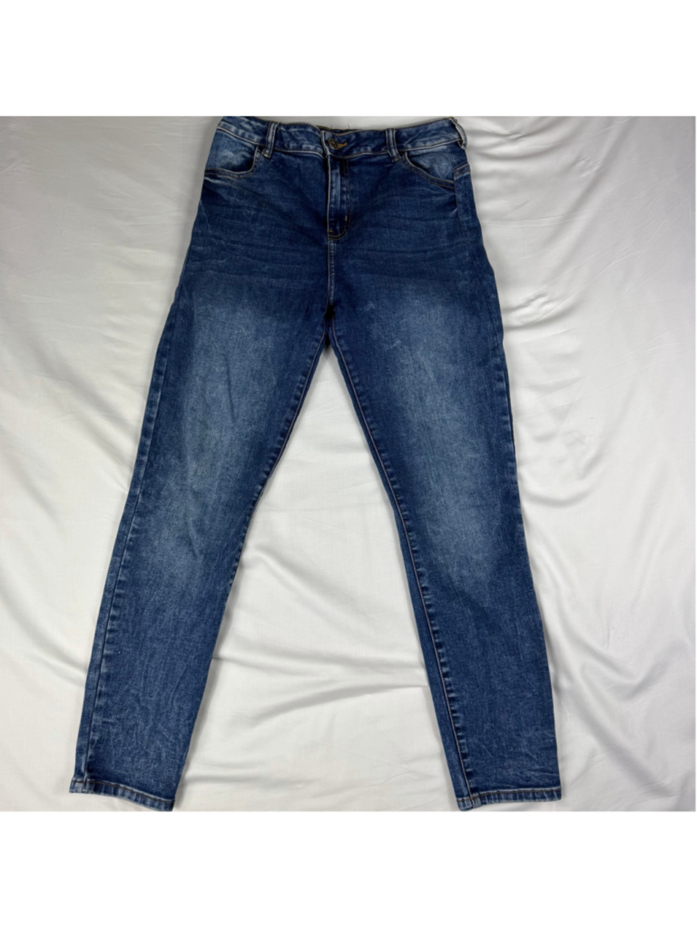 Rifle Jeanswear Women’s Skinny Jeans 10 Short Medium Wash Stretch Denim Casual